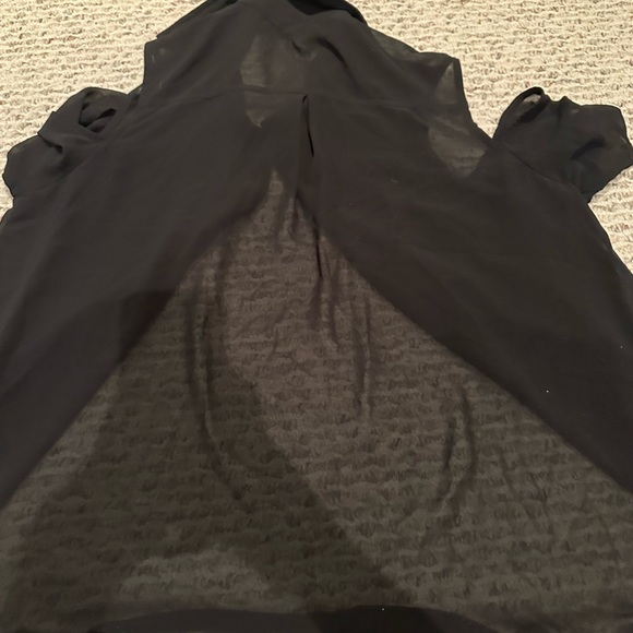 See through off shoulder bedazzled off shoulder top. Nwt - Picture 3 of 3